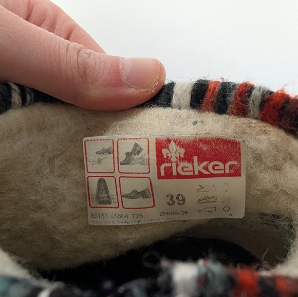 Rieker Women's Felicitas Z6684 Ankle Bootie Size 39 - Picture 7 of 10